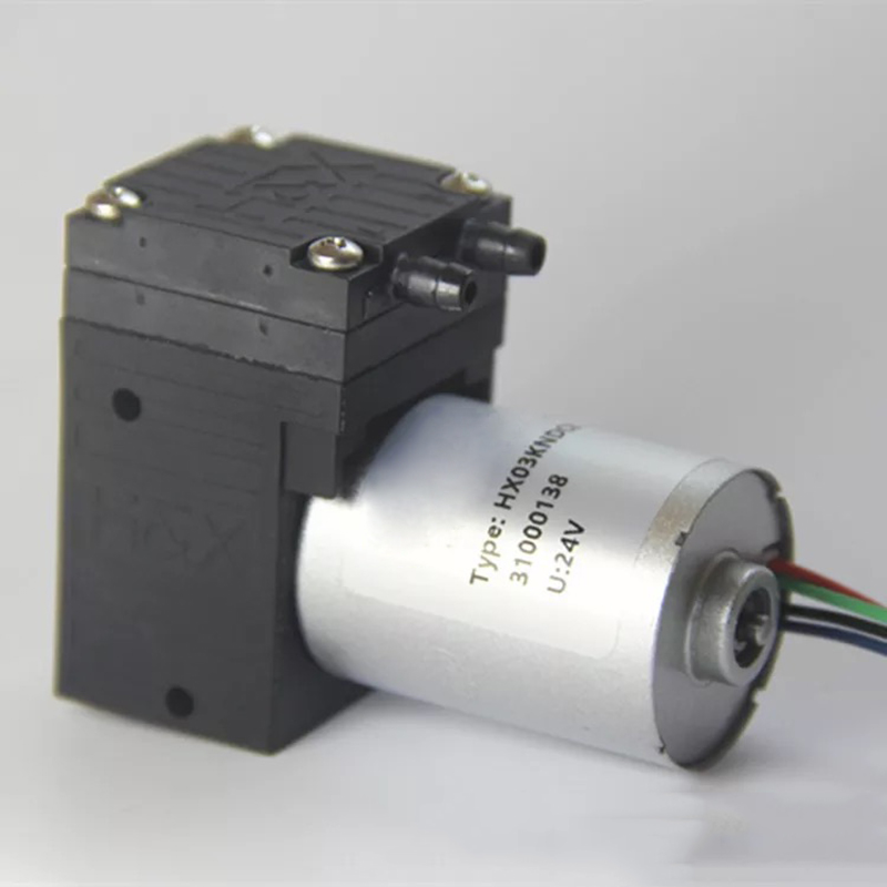 HX03-DCB(W) Brushless -80kPa 0.5~3.2L/min 12/24V Miniature Diaphragm Vacuum Pump Speed Ajustable Air Pump OEM Pump Air/gas Collection