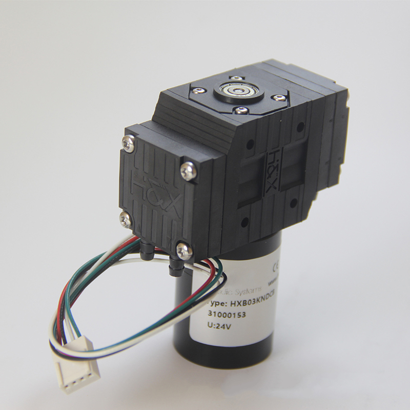 HXB03-DCB 12V/24V Brushless -80kPa Single Head Miniature Diaphragm Pump Micro Vacuum Pump Small Air Pump EPDM/PTFE 