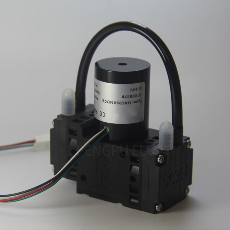 HXC05-DCB 12V/24V -95kPa Quiet Low Vibration Miniature Diaphragm Vacuum Pump Small Air Pump Air Sampling Pump 