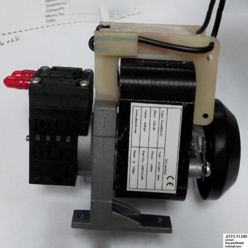 DA45EEAC 220V/110V -70kPa Miniature Diaphragm Pump for Air Gas Small Air Compressor