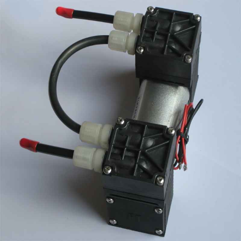 DA70DC-TH 12L/m 4bar Dual Head Miniature Diaphragm Pumps for Gases/air Air Compressors Air Pump 12V/24V