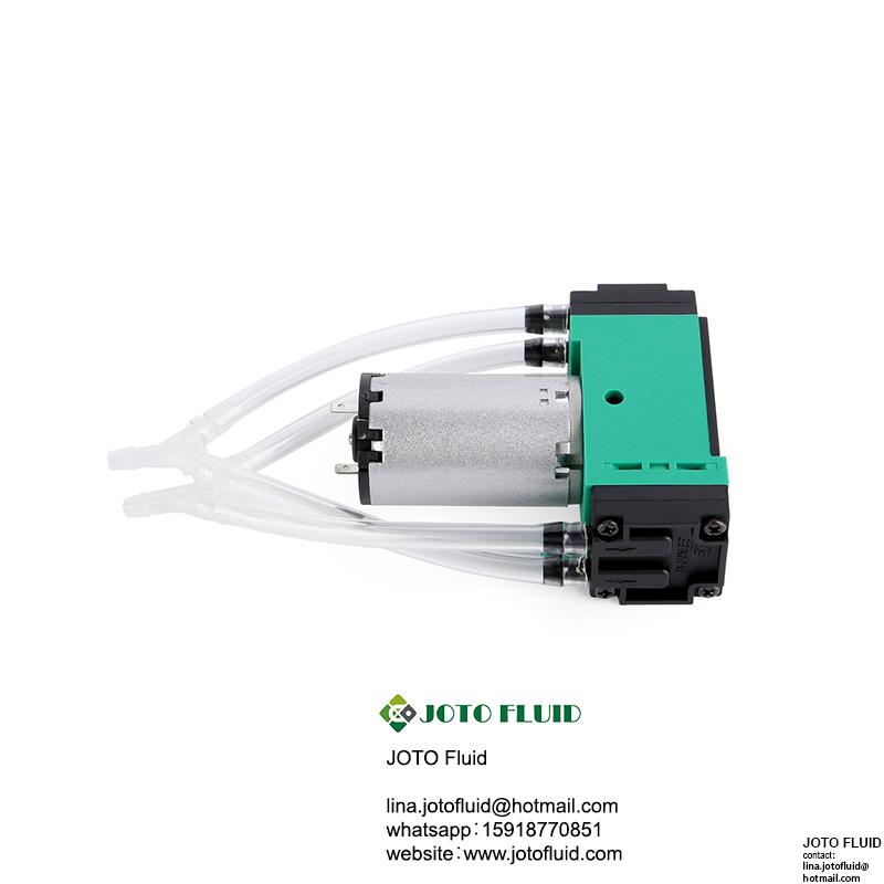 8.6L/min -72kPa Parallel Miniature Diaphragm Vacuum Pump Small Air Pump Brush Motor